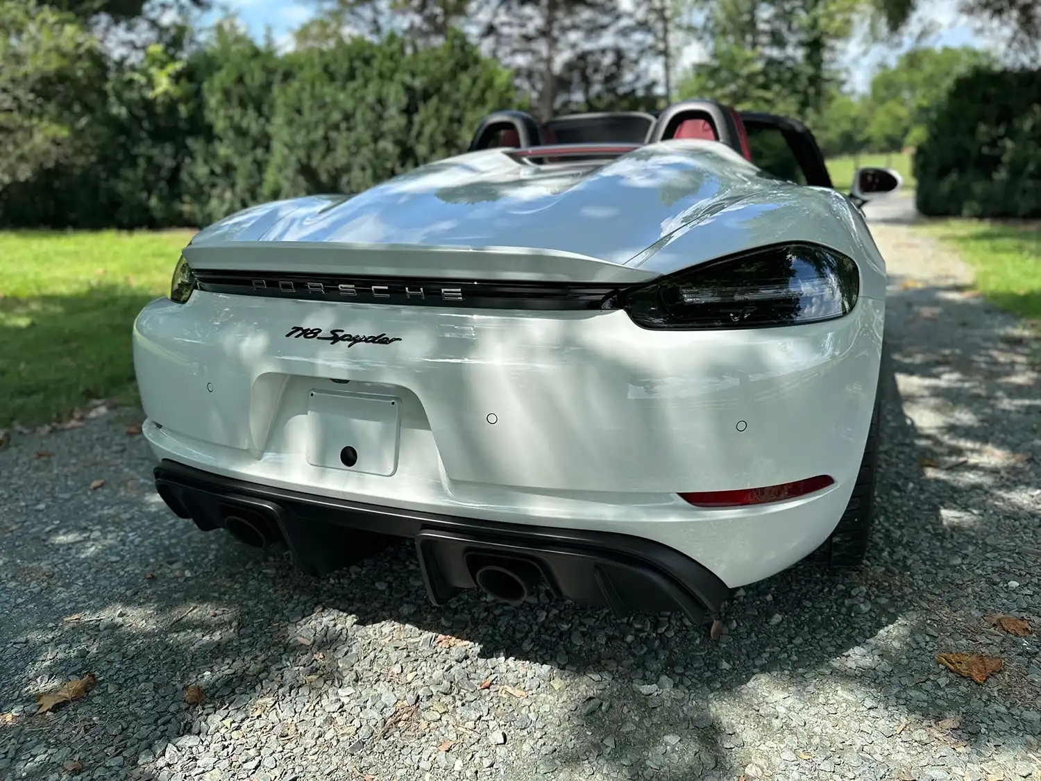 2022 Porsche 718 Spyder