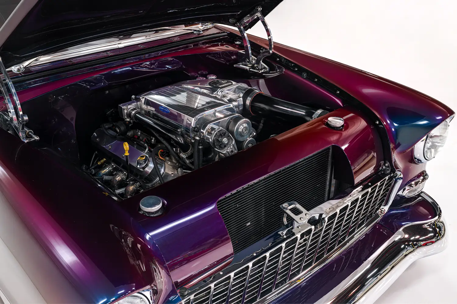 Supercharged LSX454-Powered 1955 Chevrolet