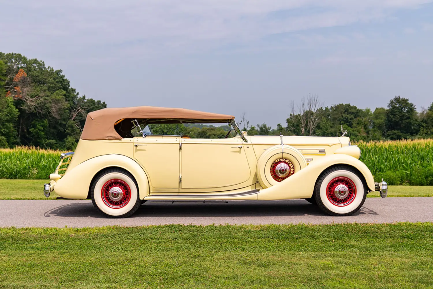1936 Packard 1407 Twelve Sport Phaeton