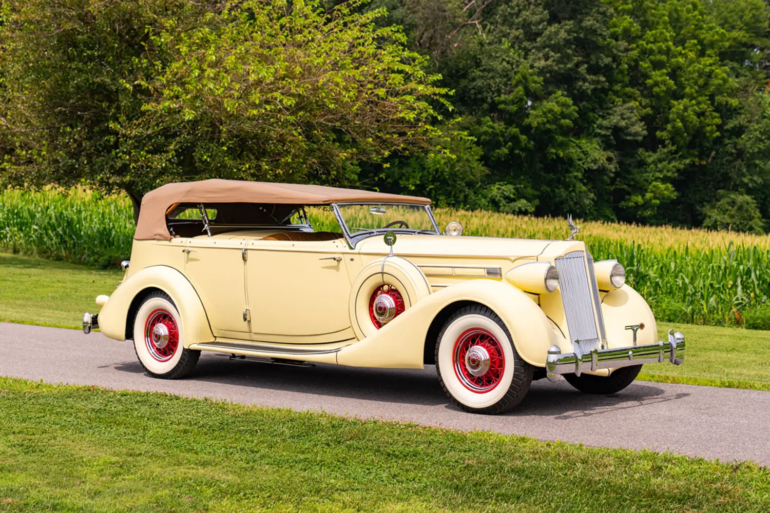 1936 Packard 1407 Twelve Sport Phaeton