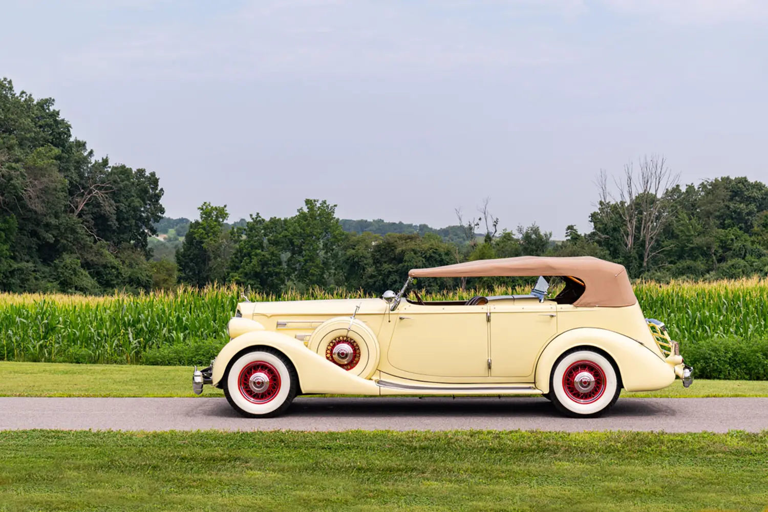 1936 Packard 1407 Twelve Sport Phaeton
