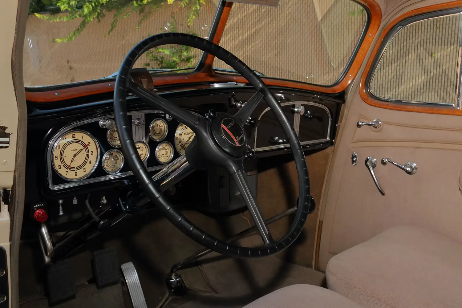 1934 Cadillac 355D Eight Stationary Coupe