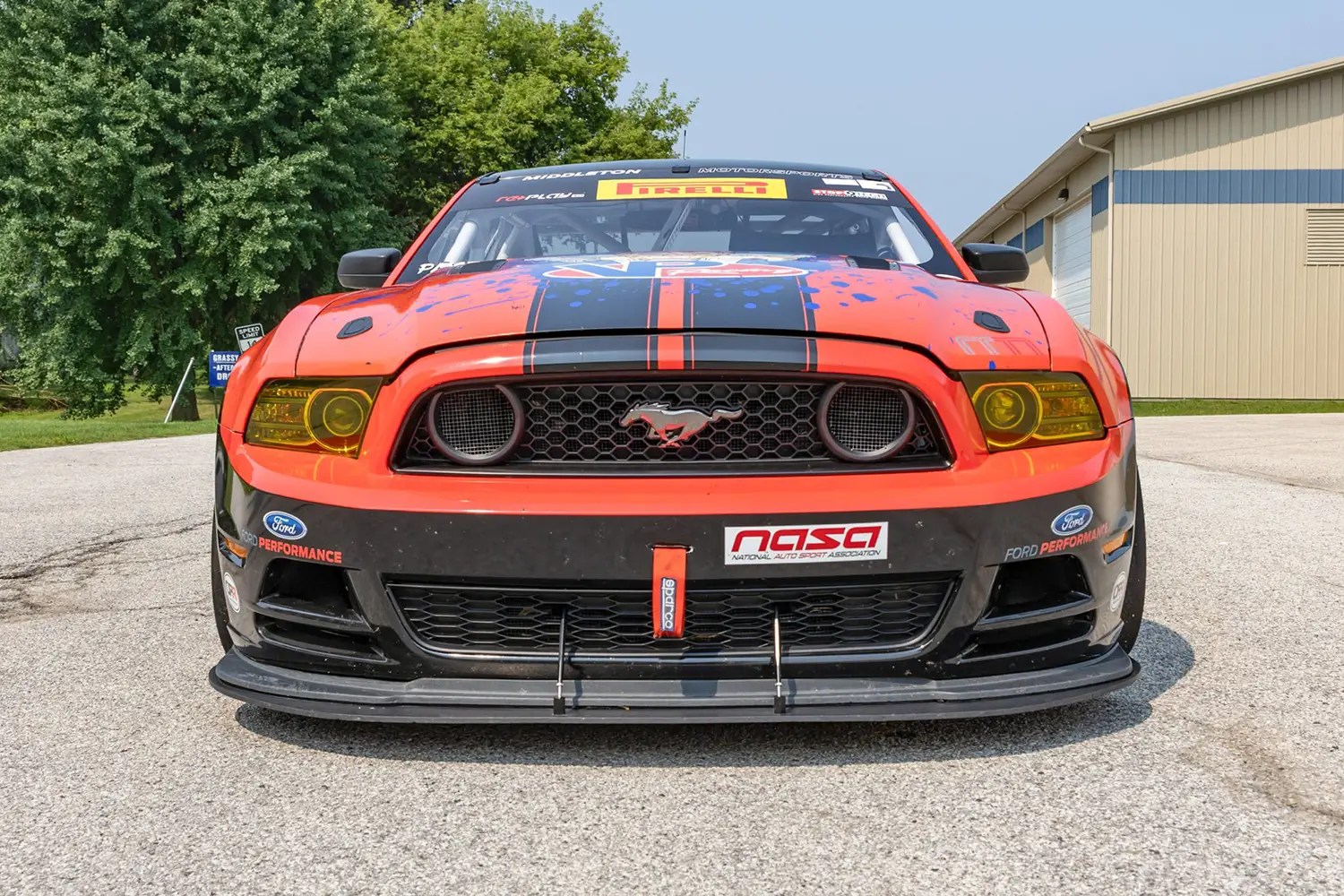 2014 Ford Mustang race car