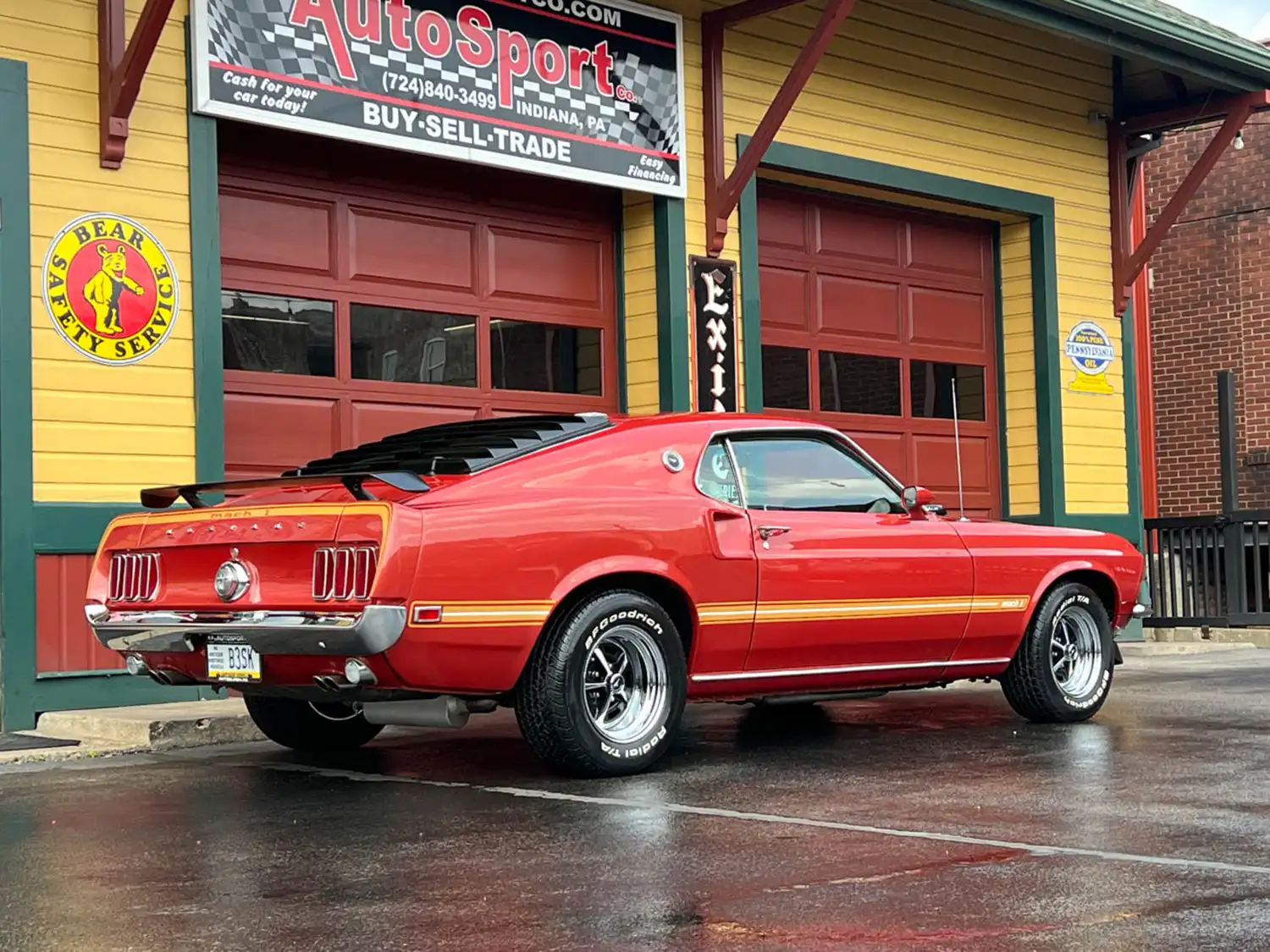 1969 Ford Mustang Mach 1 428 Super Cobra Jet