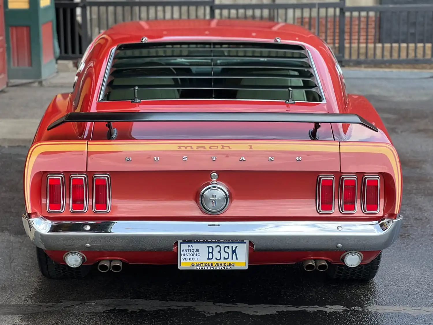 1969 Ford Mustang Mach 1 428 Super Cobra Jet