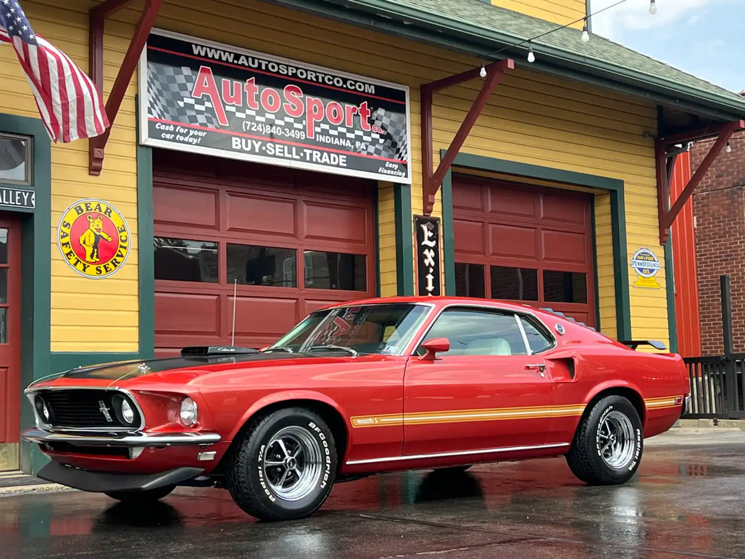 1969 Ford Mustang Mach 1 428 Super Cobra Jet
