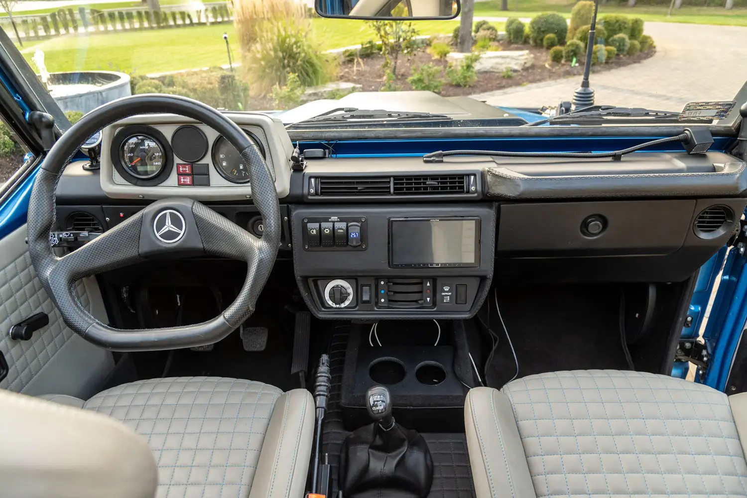Turbodiesel 1990 Mercedes 250GD Wolf