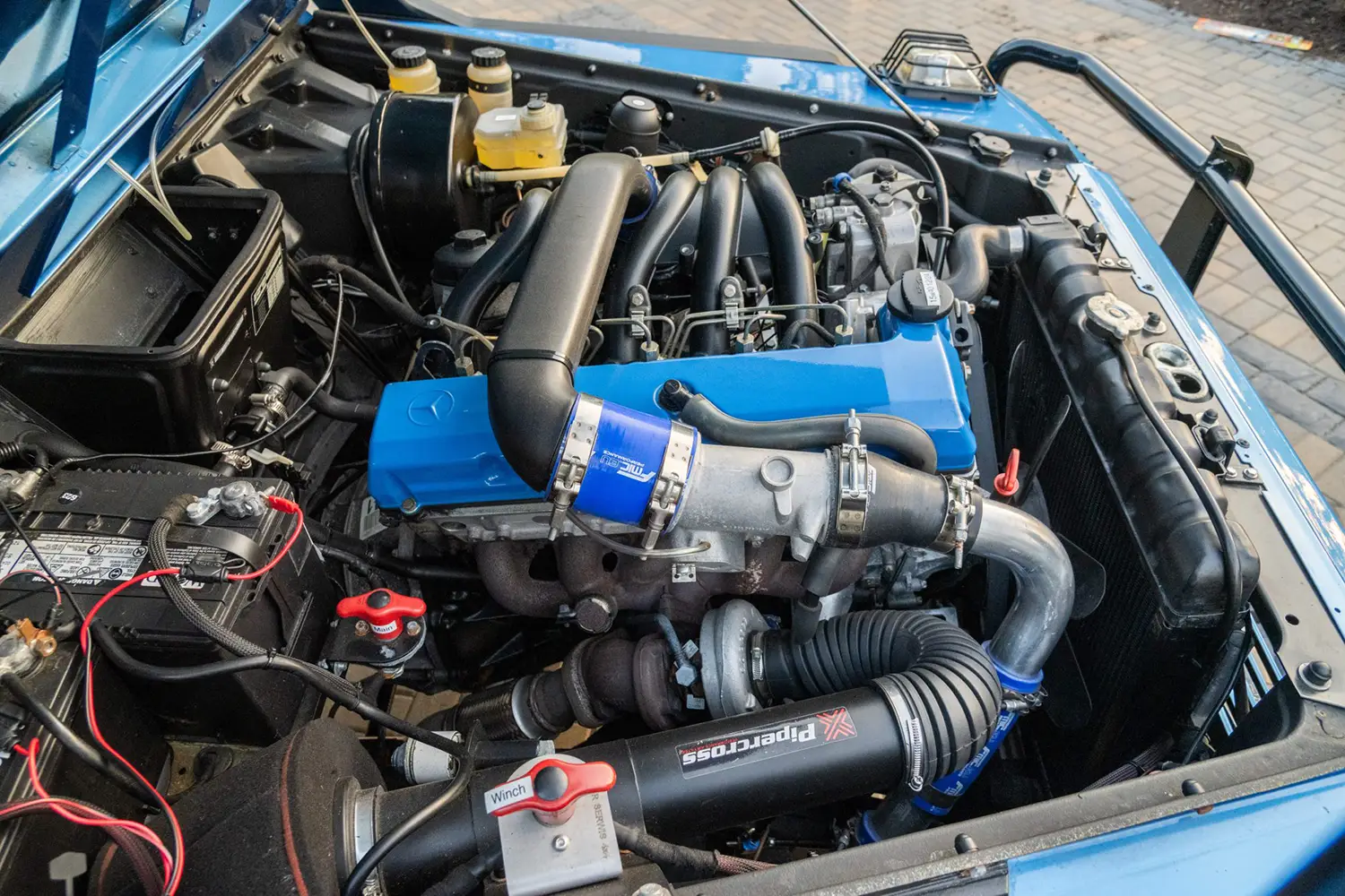 Turbodiesel 1990 Mercedes 250GD Wolf