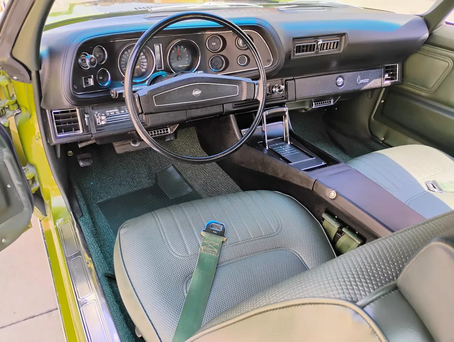 1970 Camaro Citrus Green
