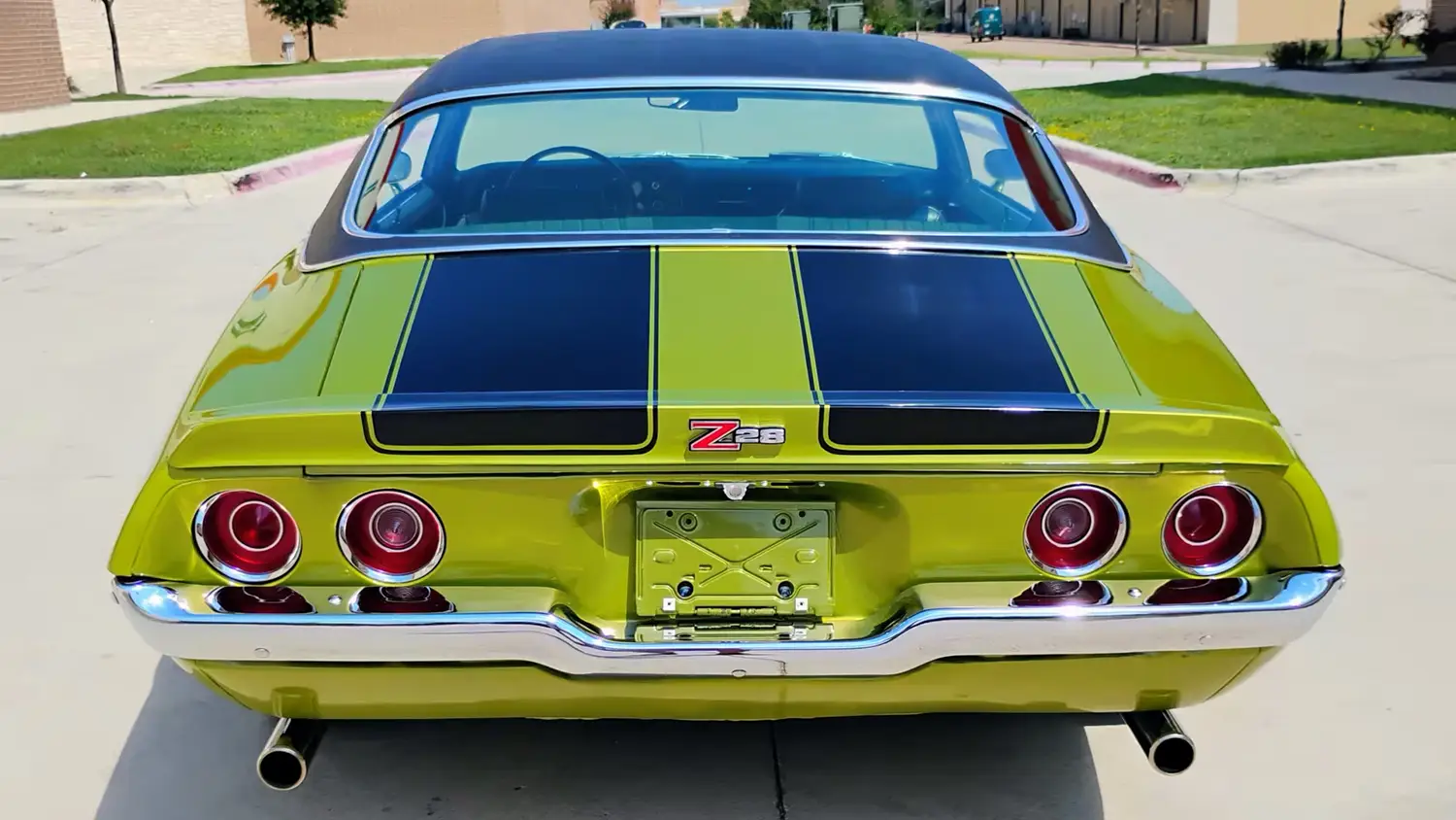 1970 Camaro Citrus Green