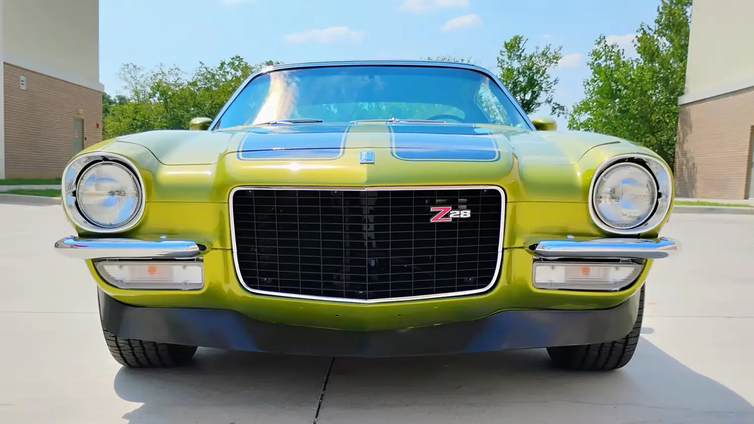 1970 Camaro Citrus Green