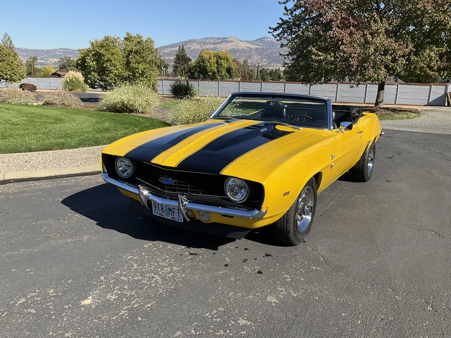 1969 Camaro 502 V8 convertible 1969 Camaro 502 V8 convertible