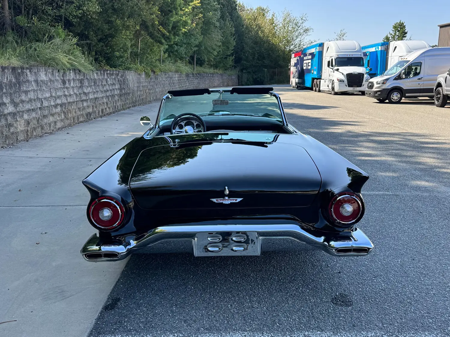 Coyote-powered 1957 Ford Thunderbird