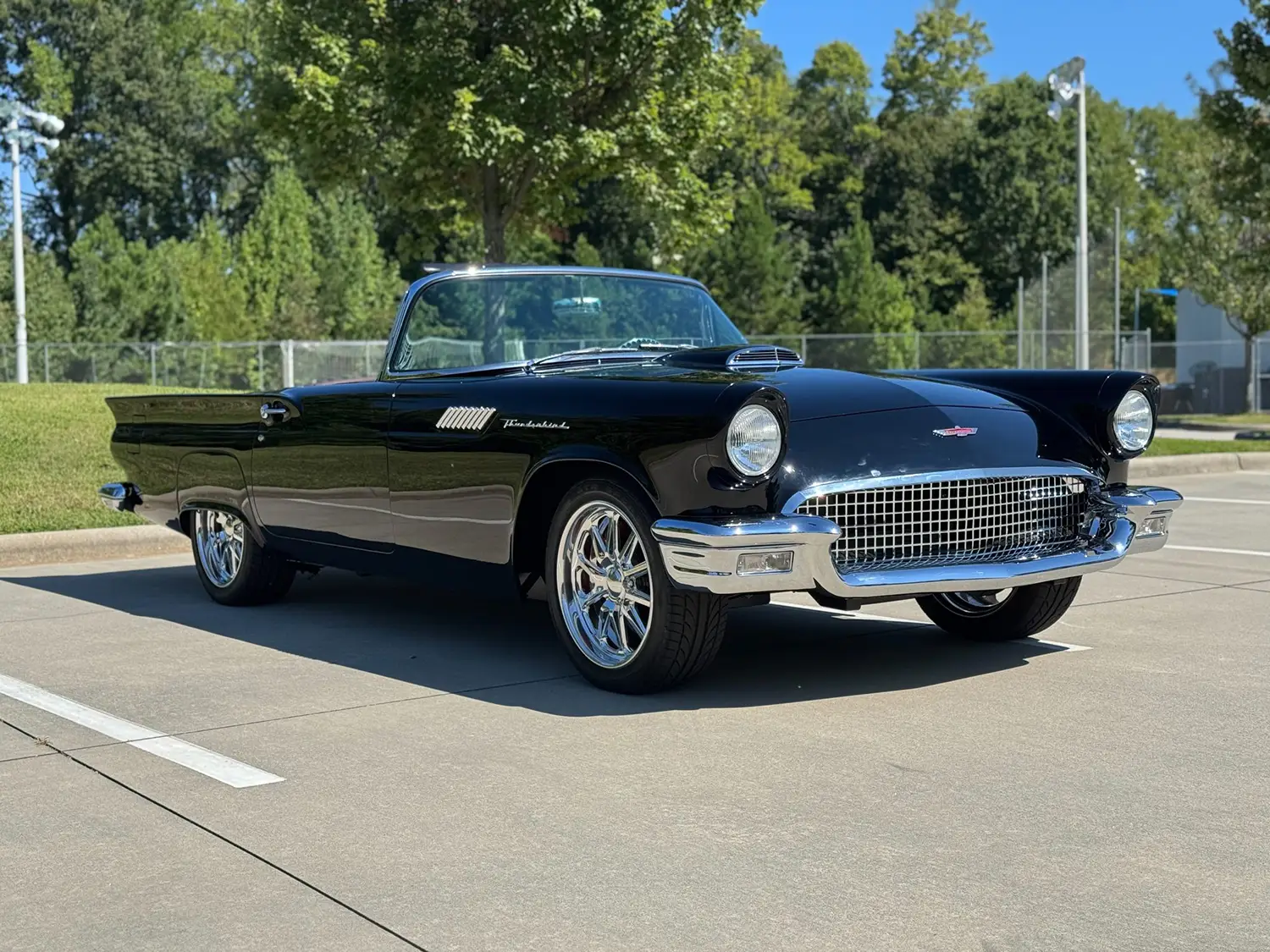Coyote-powered 1957 Ford Thunderbird
