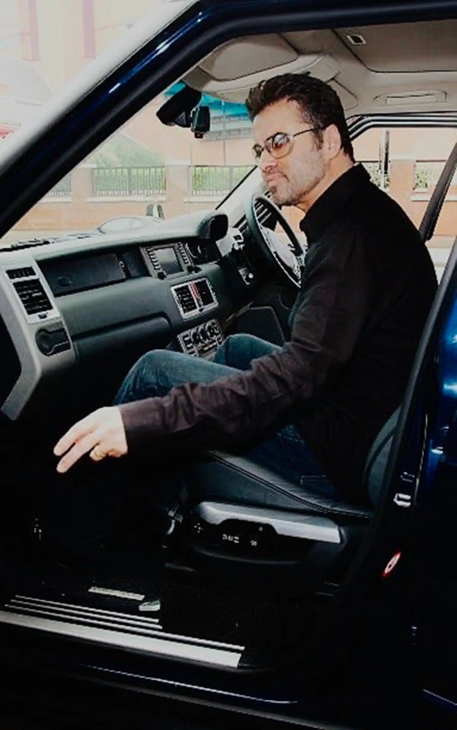 George Michael Range Rover