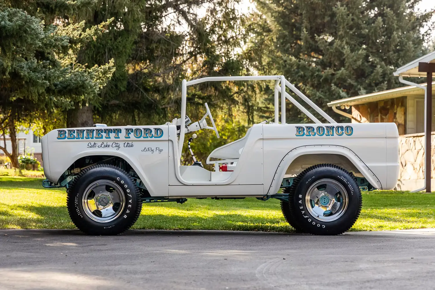 1966 Ford Bronco Custom Sand Dragster