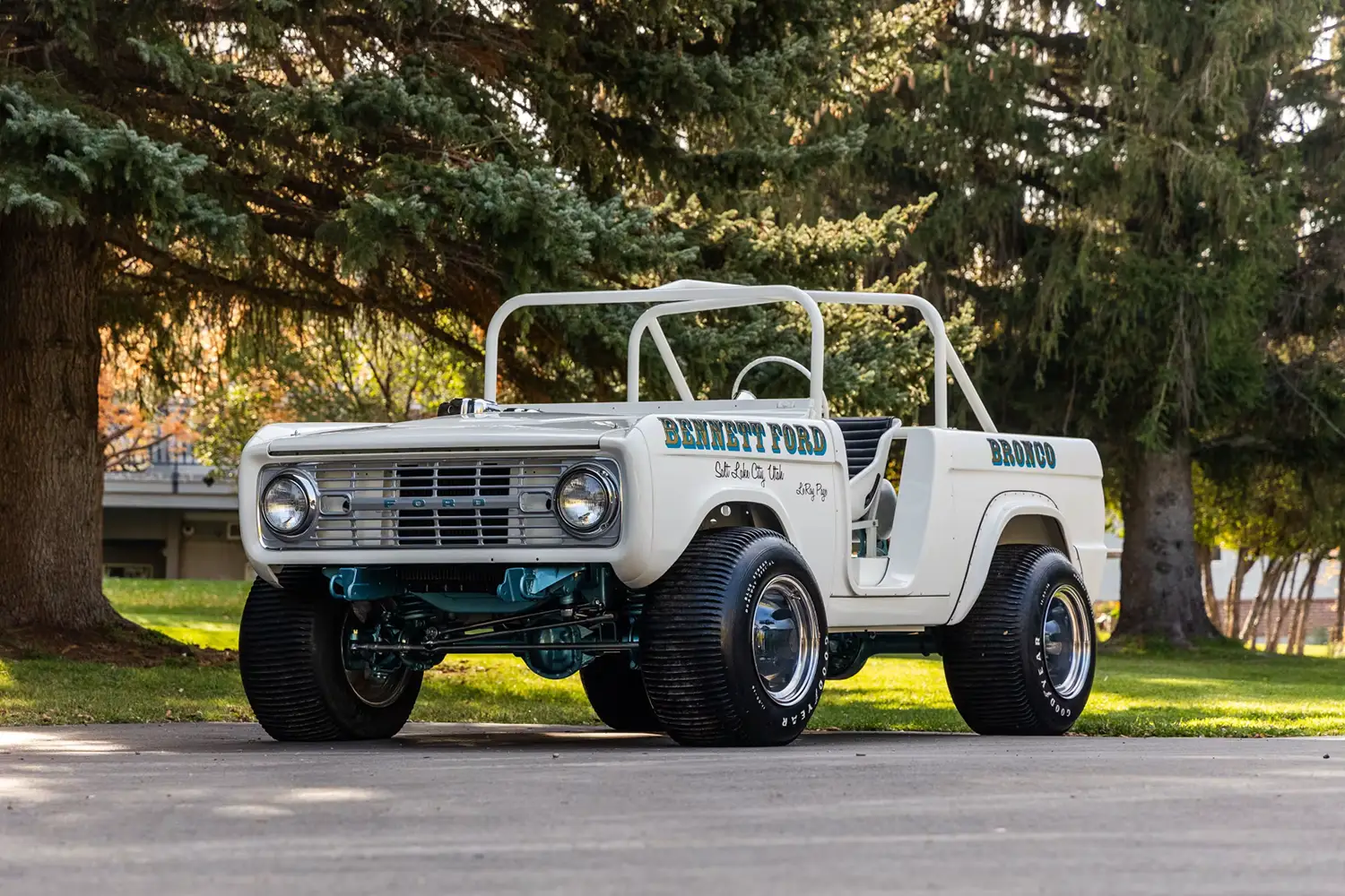 1966 Ford Bronco Custom Sand Dragster